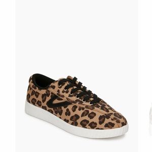 Tretorn NWOB Leopard Nylite Canvas Sneaker 9.5